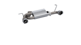 QTP 2018 Jeep Wrangler JL 304SS Screamer Cat-Back Exhaust 4DR w/4in Tips