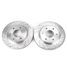 Load image into Gallery viewer, Power Stop 05-06 Infiniti QX56 Front Evolution Drilled &amp; Slotted Rotors - Pair