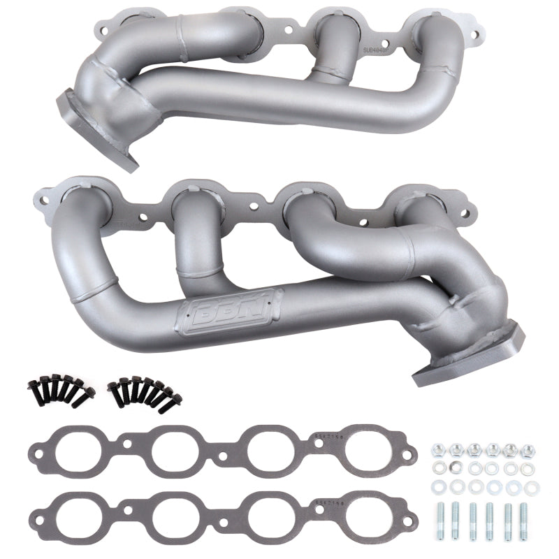 BBK 19-24 GM Full Size 5.3/6.2L Shorty Headers (Ti Ceramic)