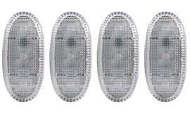 ANZO 2011-2016 Ford F-350 LED Fender Light Kit Clear 2pc Amber / 2pc Red