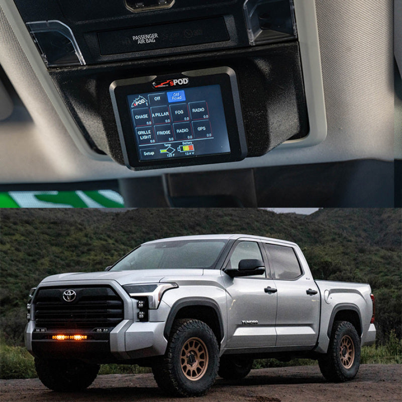 Spod Touchscreen BantamX Vehicle Kit - Toyota 2022-On Tundra