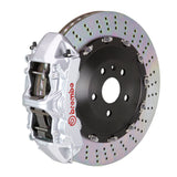 Brembo 24+ BMW M30i/530i xDrive/24+ 540i xDrive Fr GT BBK 6 Pist Cast 405x34 2pc Rotor Drl- Silver