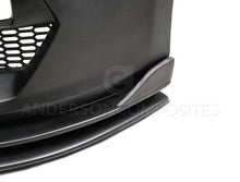 Load image into Gallery viewer, Anderson Composites 15-16 Ford Mustang GT350 Style Fiberglass Front Bumper w/ Front Lip