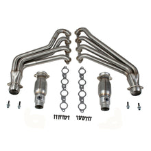 Load image into Gallery viewer, BBK 10-15 Camaro LS3 L99 Long Tube Exhaust Headers With Converters - 1-3/4 304 Stainless