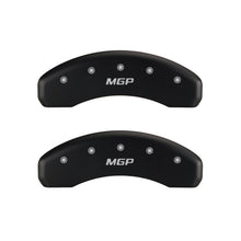 Load image into Gallery viewer, MGP 4 Caliper Covers Engraved Front &amp; Rear MGP Red finish silver ch