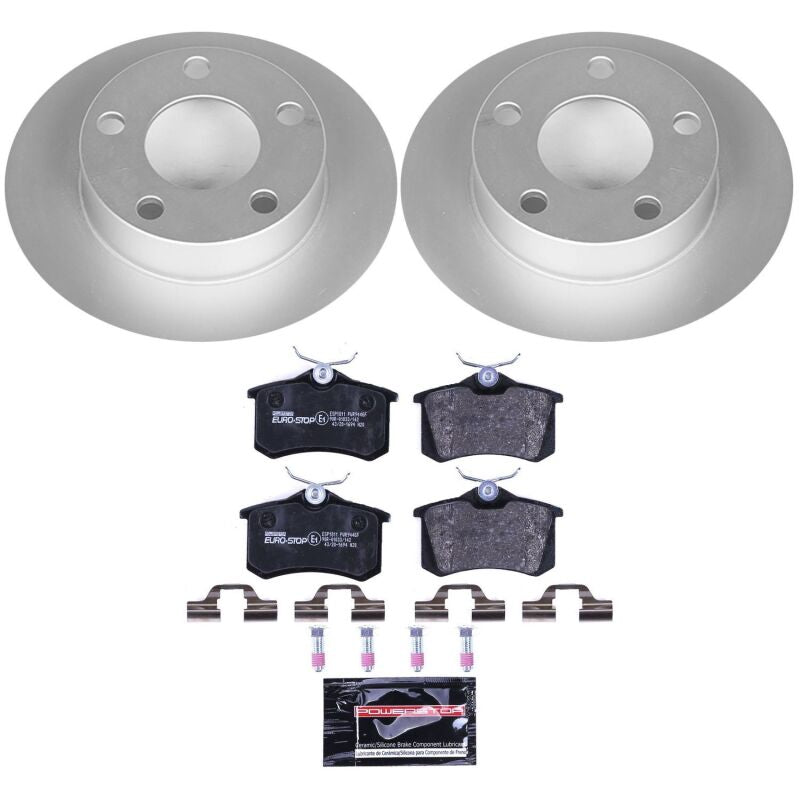 Power Stop 99-05 Volkswagen Passat Rear Euro-Stop Brake Kit