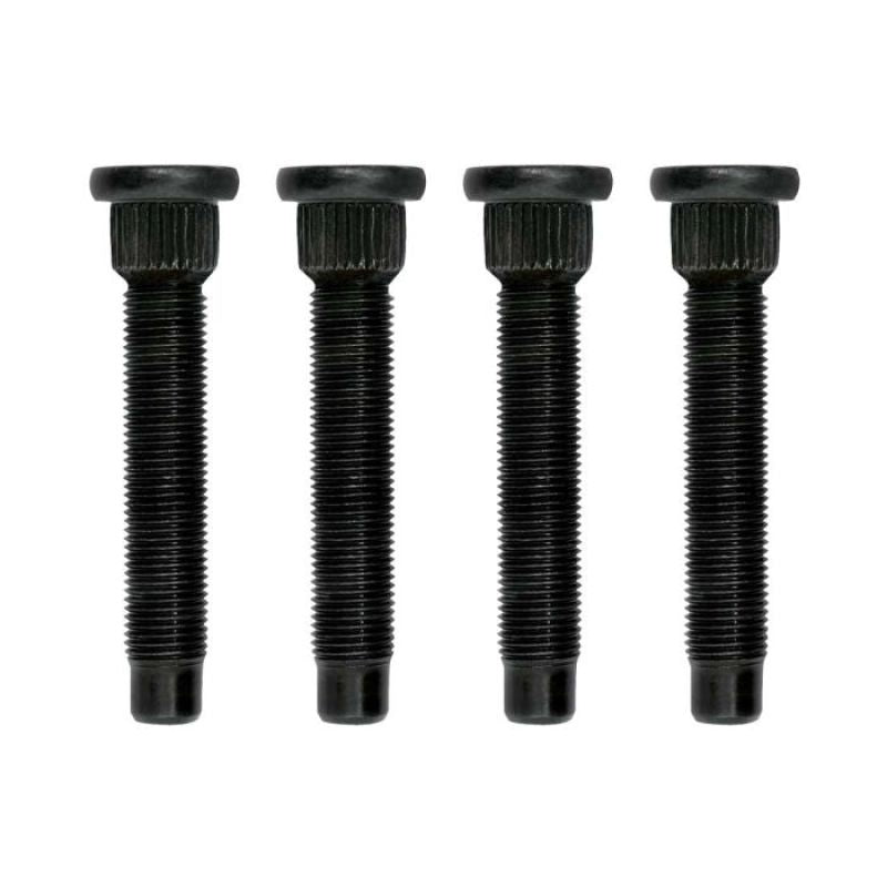 Moroso Press-In Wheel Studs - 12mm x 1.5 x 3.25in - 4 Pack