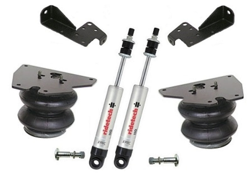 Ridetech 63-72 Chevy C10 Front CoolRide Kit with HQ Series Shocks for use with StrongArms