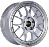 BBS LM-R 19x8.5 5x130 ET55 CB71.6 Diamond Silver Center Diamond Cut Lip Wheel