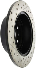 Load image into Gallery viewer, StopTech Sport Drilled &amp; Slotted Rotor - Rear Left