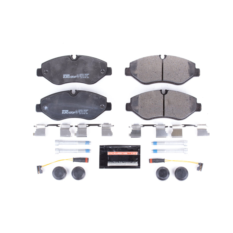 Power Stop 10-18 Mercedes-Benz Sprinter 2500 Euro-Stop ECE-R90 Front Brake Pads