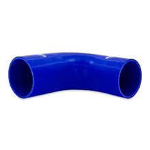 Load image into Gallery viewer, Mishimoto Silicone Reducer Coupler 90 Degree 2.25in to 2.5in - Blue