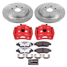 Load image into Gallery viewer, Power Stop 10-11 Cadillac SRX Rear Z26 Street Warrior Brake Kit w/Calipers