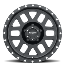 Load image into Gallery viewer, Method MR306 Mesh 17x8.5 0mm Offset 5x5.5 108mm CB Matte Black Wheel