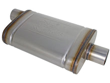 Load image into Gallery viewer, afe MACH Force-Xp Muffler 2-1/2 IN ID Offset/Center x 9 IN W x 4 IN H x 14 IN L - Oval Body