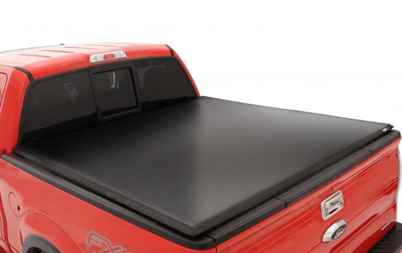 Lund 02-17 Dodge Ram 1500 (6.5ft. BedExcl. Beds w/Rambox) Genesis Tri-Fold Tonneau Cover - Black