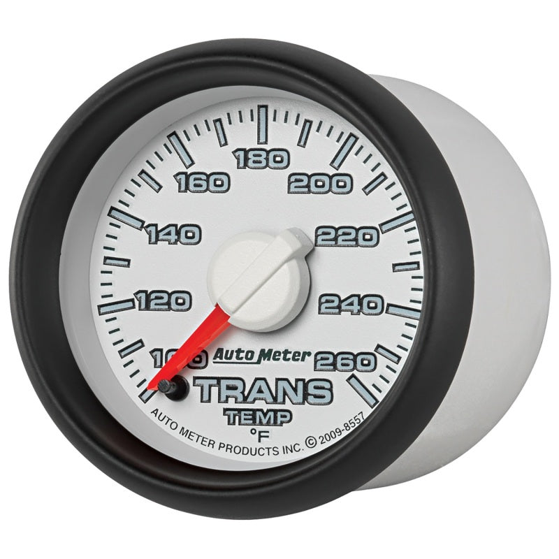 Autometer Performance Dodge 52.4mm 100-260 Deg F Trans Temp Gauge