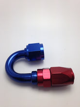 Load image into Gallery viewer, Fragola -6AN Nut x -8AN Hose 180 Degree Expanding Hose End