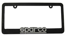 Load image into Gallery viewer, Sparco License Plate Frame Plastic