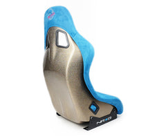 Load image into Gallery viewer, NRG FRP Bucket Seat ULTRA Edition - Medium (Blue Alcantara/Pearlized Back)