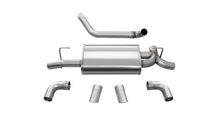 Load image into Gallery viewer, Corsa 2018-2024 Jeep Wrangler JL 2.5in Dual Rear Turn Down Exit Sport Axle-Back Exhaust