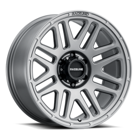 Raceline 944GS Outlander 17x9in / 5x139.7 BP / -12mm Offset / 106.5mm Bore - Greystone Wheel