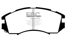 Load image into Gallery viewer, EBC 92-96 Subaru Impreza 1.8 (2WD) (13in Wheels) Ultimax2 Front Brake Pads