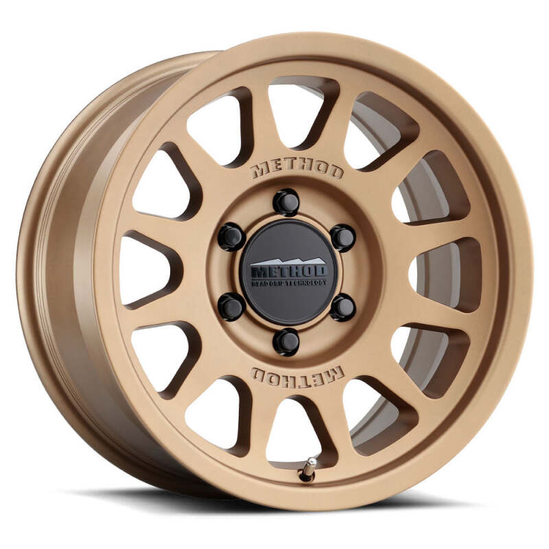 Method MR703 17x9 / -12mm Offset / 130.81mm Bore / 8x6.5 BP / 4.8in BS - Method Bronze Wheel