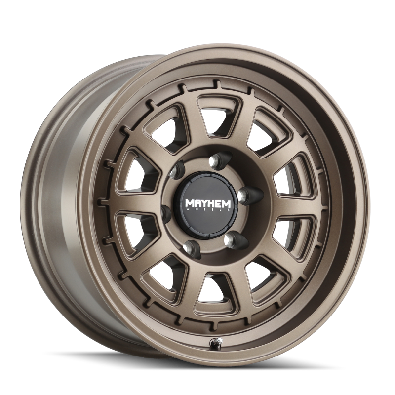 Mayhem 8303 Voyager 17x8 / 5x114.3 BP / 38mm Offset / 72.6mm Hub Dark Bronze Wheel