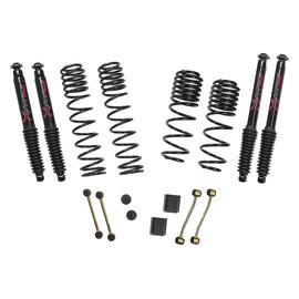 Skyjacker 21-23 Jeep Wrangler JL Rubicon 4XE 4 Dr LT 2.5in Coil Sys w/ Black MAX Shocks