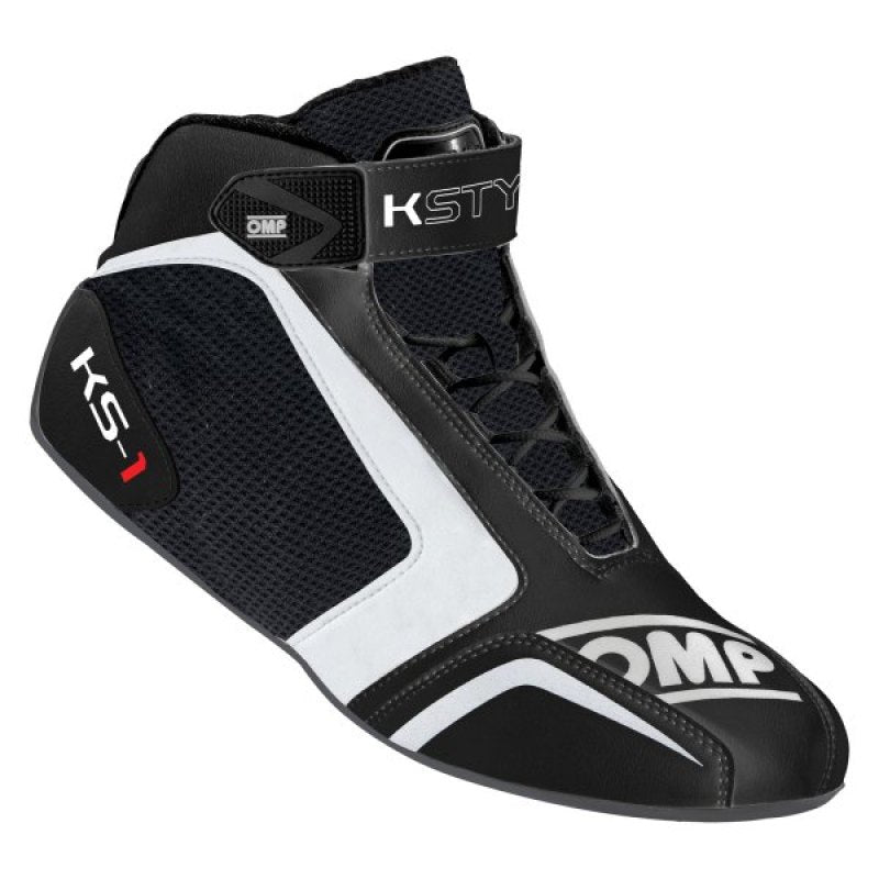 OMP KS-1 Shoes Black/White - Size 43