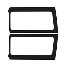 Load image into Gallery viewer, DEI 18-23 Jeep Wrangler JL 2-Door Boom Mat Rear Side Window Trim - 2 Piece - Black