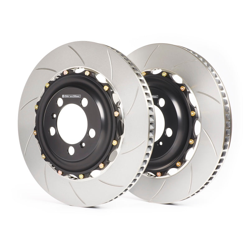 GiroDisc 14-19 Chevrolet Corvette Z06/Grand Sport (C7 Excl CCM) Slotted Rear Rotors