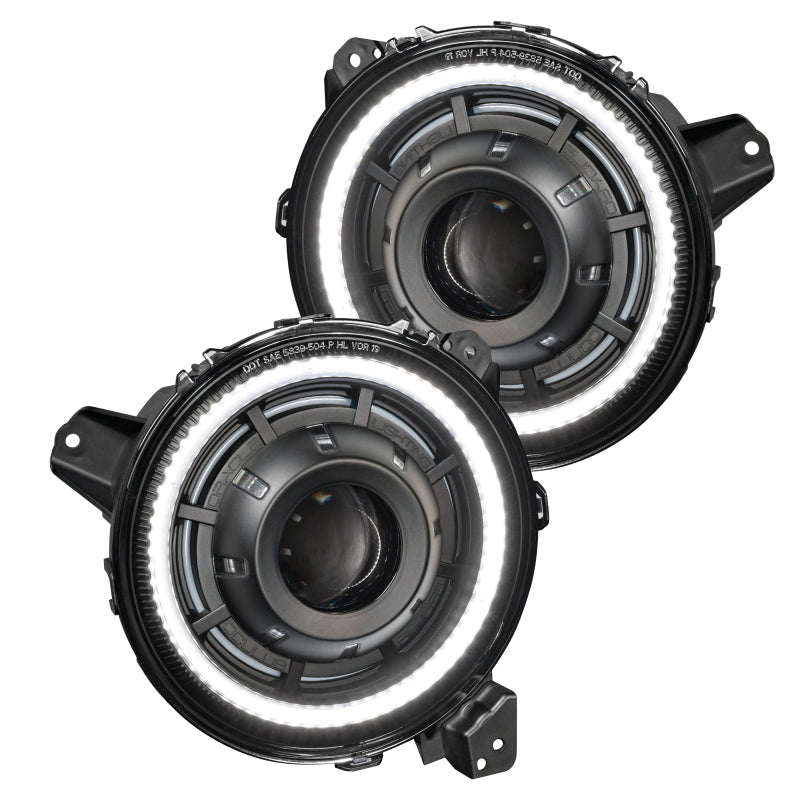 Oracle Oculus Bi-LED Projector Headlights for Jeep JL/Gladiator JT - w/ Simple Cntrl