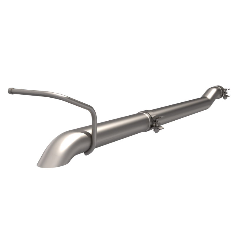 QTP 07-18 Jeep Wrangler JK 3.6L/3.8L Eliminator Cat-Back Crawler Exhaust