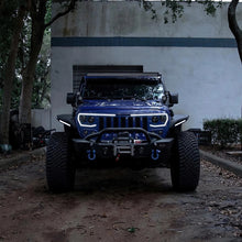 Load image into Gallery viewer, Oracle VECTOR Series Full LED Grille - Jeep Wrangler JL/JT - NA
