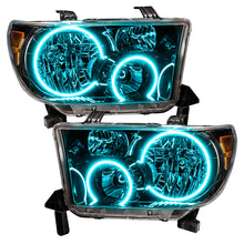 Load image into Gallery viewer, Oracle 07-11 Toyota Tundra Pre-Assembled Headlights - Black Housing - w/ BC1 Controller