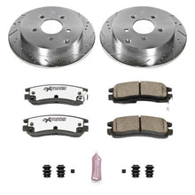 Load image into Gallery viewer, Power Stop 02-07 Buick Rendezvous Rear Z26 Street Warrior Brake Kit