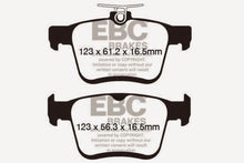 Load image into Gallery viewer, EBC 2014+ Audi A3 1.8 Turbo (w/Electronic Parking Brake) Yellowstuff Rear Brake Pads