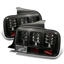 Load image into Gallery viewer, Spyder Ford Mustang 05-09 LED Tail Lights Black ALT-YD-FM05-LED-BK