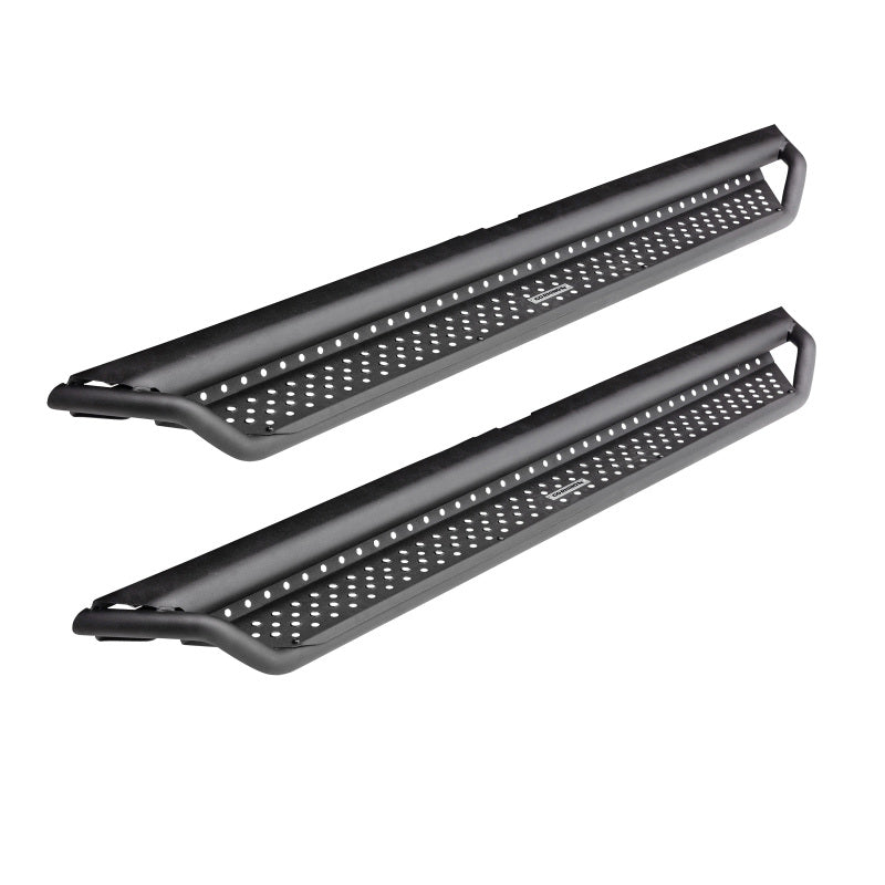 Go Rhino Dominator Extreme D1 Side Steps - Tex Blk - 87in