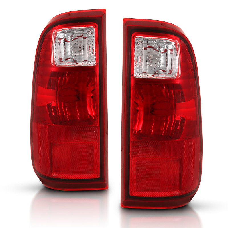 ANZO 2008-2016 Ford F-250 Taillight Red/Clear Lens (OE Replacement)