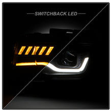 Load image into Gallery viewer, Spyder 10-13 Chevy Camaro Halogen Model Only - Black (PRO-YD-CCAM2010SI-SEQ-BK)