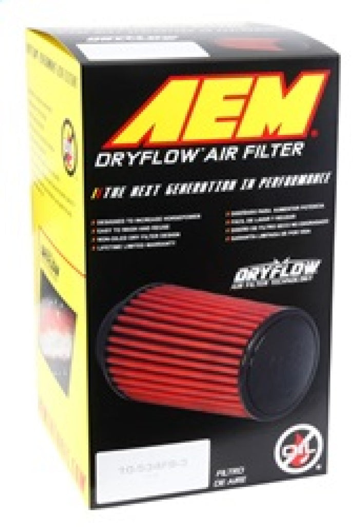 AEM 4 in x 9 in Dryflow Element Filter