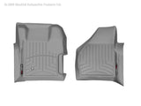 WeatherTech 08-10 Ford F250/F350/F450/F550 Super Duty Regular Cab Front FloorLiner - Grey