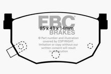 Load image into Gallery viewer, EBC 99-01 Hyundai Elantra 2.0 Greenstuff Rear Brake Pads