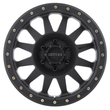 Load image into Gallery viewer, Method MR304 Double Standard 15x10 -50mm Offset 6x5.5 108mm CB Matte Black Wheel