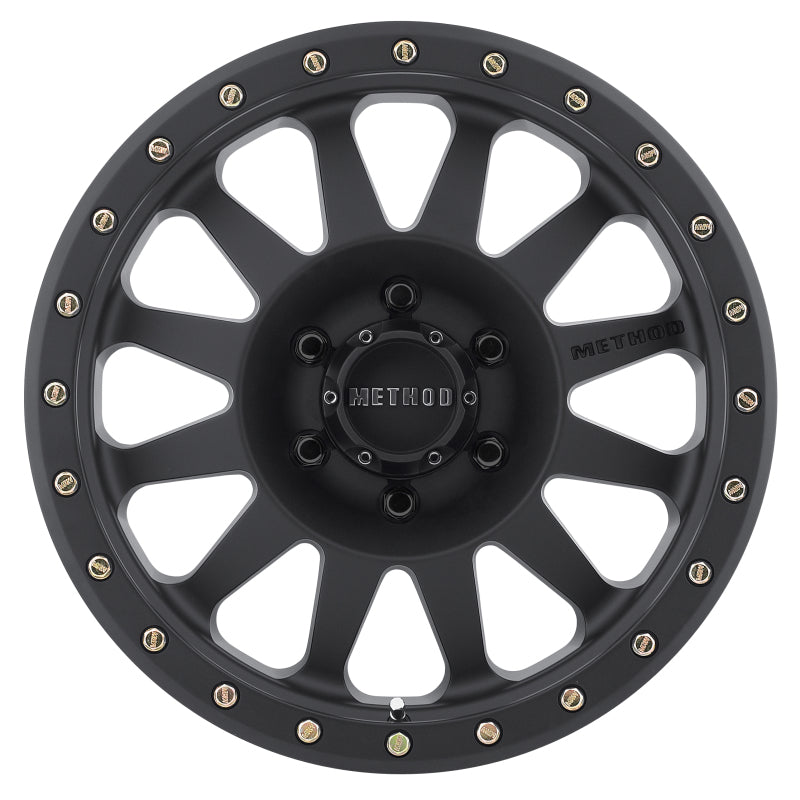 Method MR304 Double Standard 18x9 -12mm Offset 6x5.5 108mm CB Matte Black Wheel