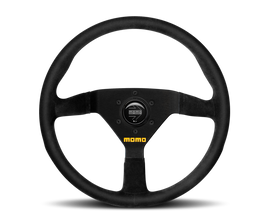 Momo MOD78 Steering Wheel 320 mm - Black Suede/Black Spokes