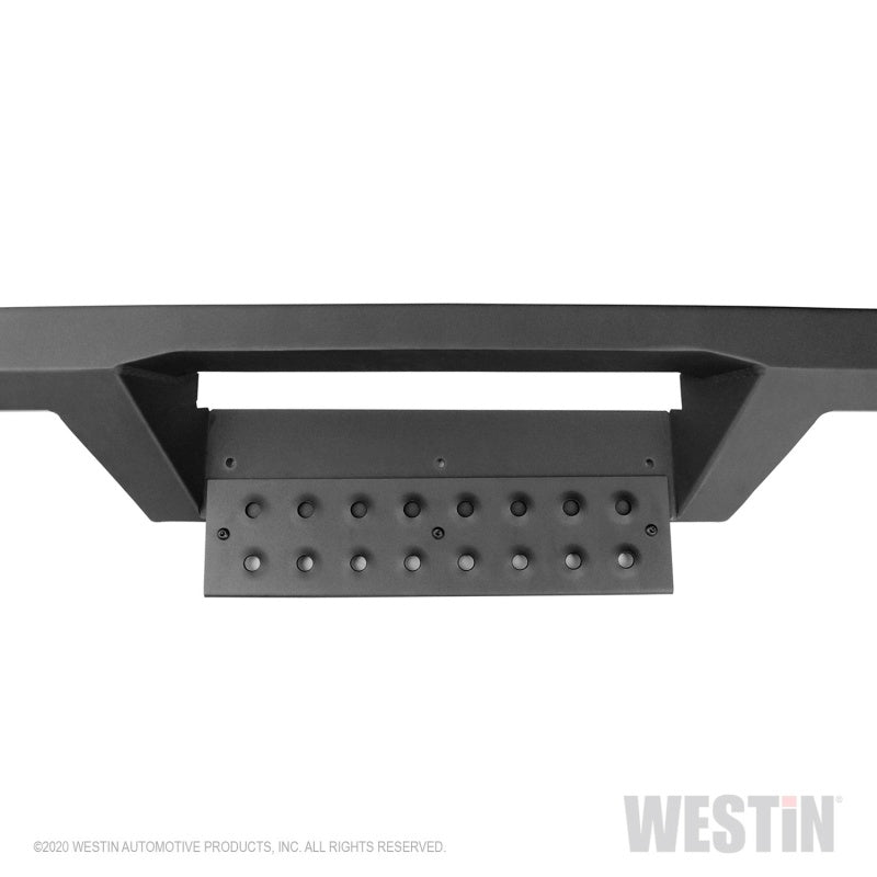 Westin 2020 Chevy Silverado 2500/3500 Crew Cab (6.5ft Bed) HDX W2W Nerf Step Bars - Textured Black